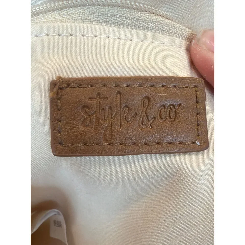 Style & Co Tote – Straw – Excellent Condition - Picture 3 of 4